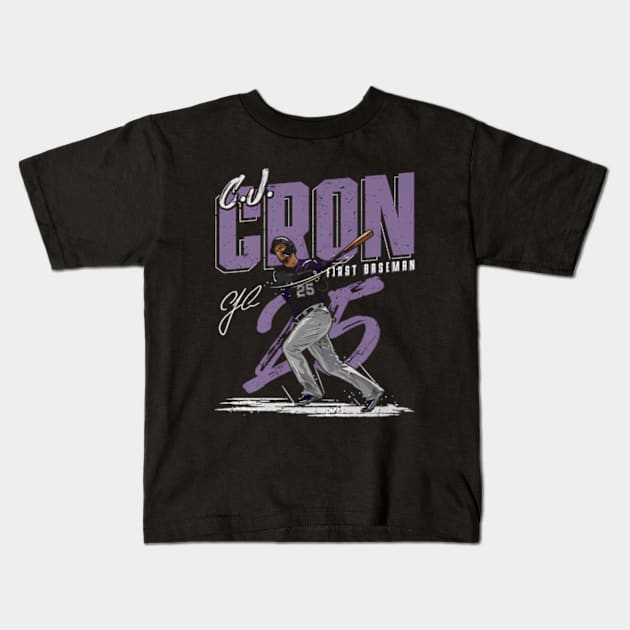 C.J. Cron Colorado Chisel Kids T-Shirt by caravalo